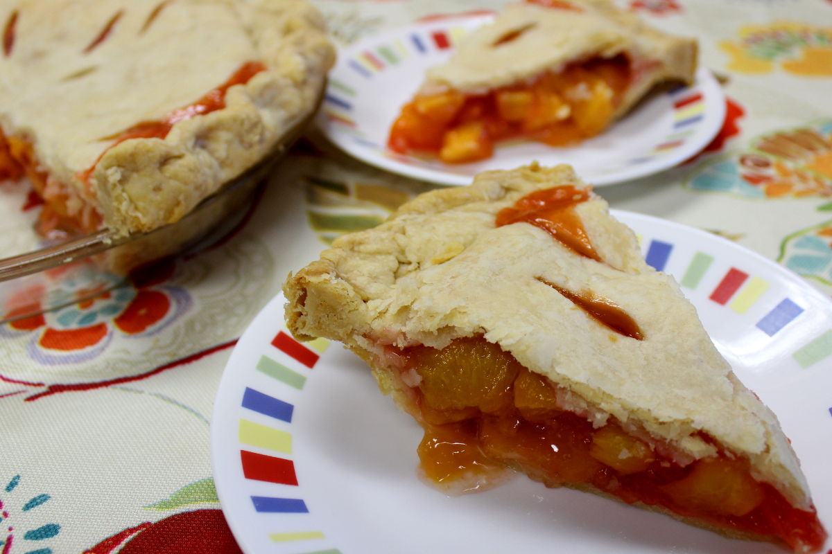 Grandma O’s Peach Pie – Recipes from Kate