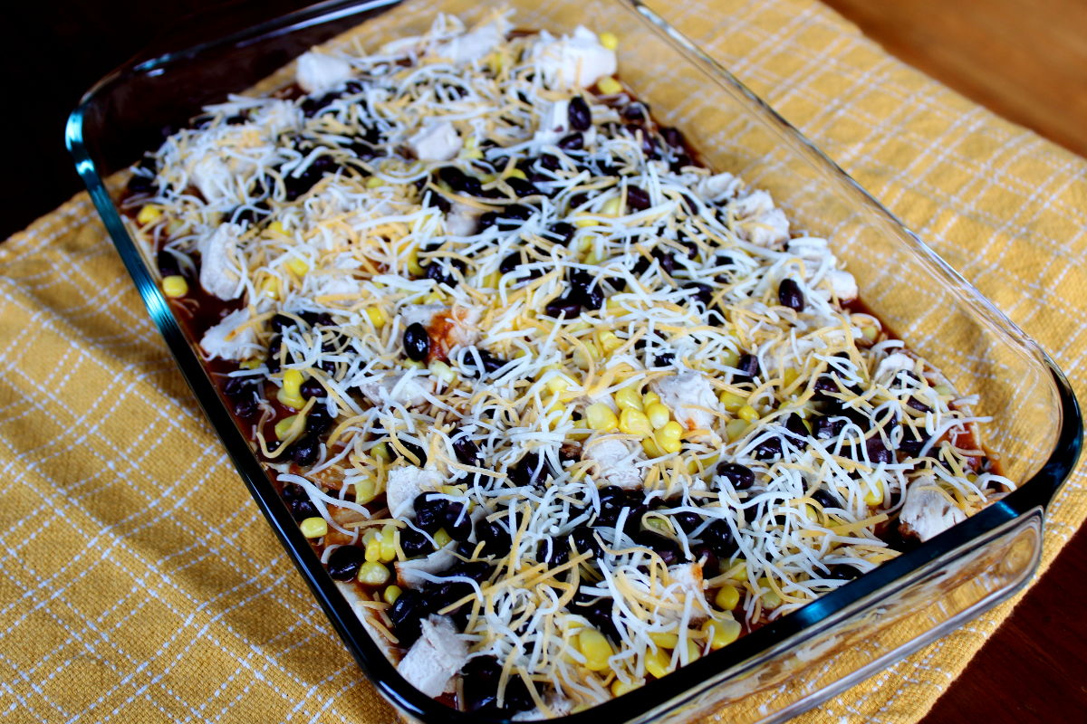 Chicken Enchilada Casserole