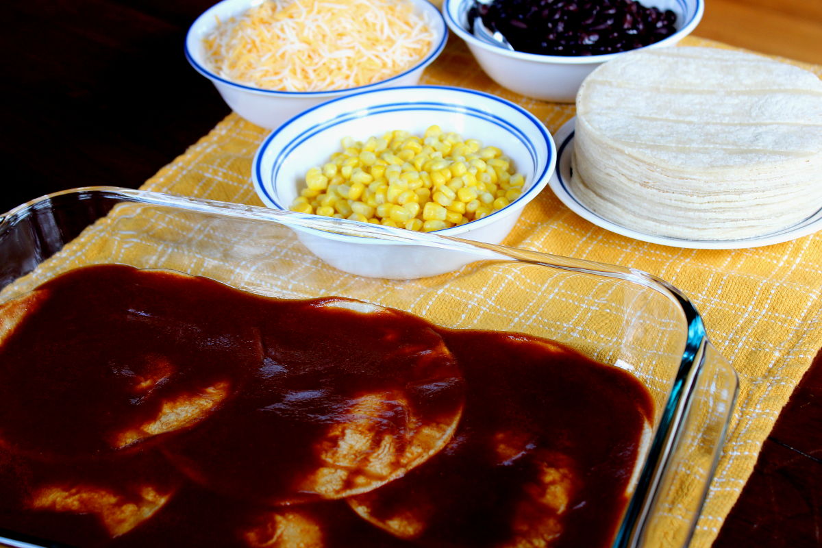 Chicken Enchilada Casserole