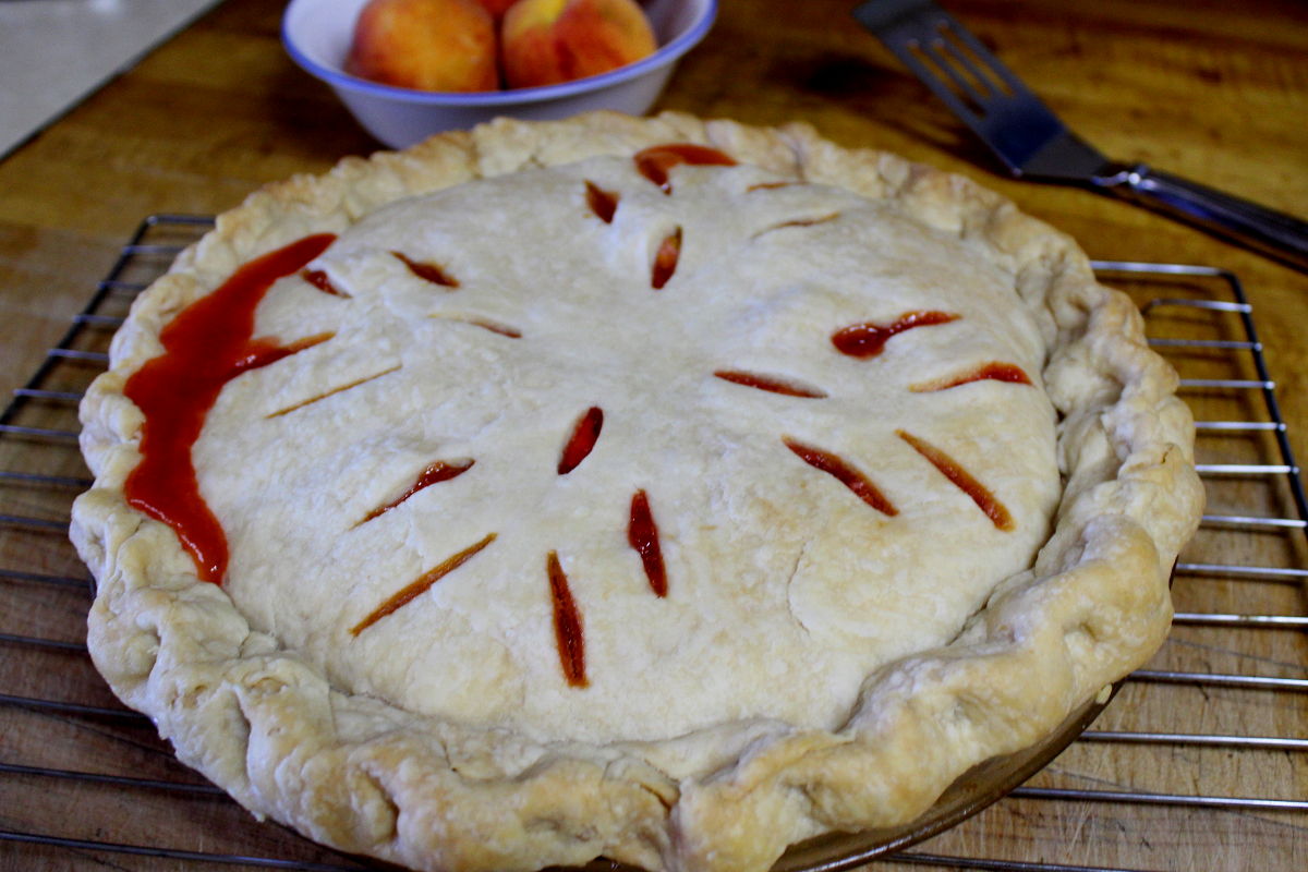 Grandma O's Peach Pie