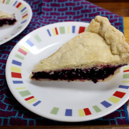 Concord Grape Pie