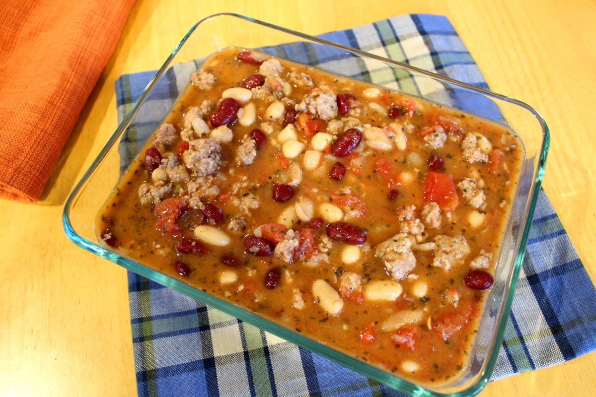 Easy Bean and Sausage Soup