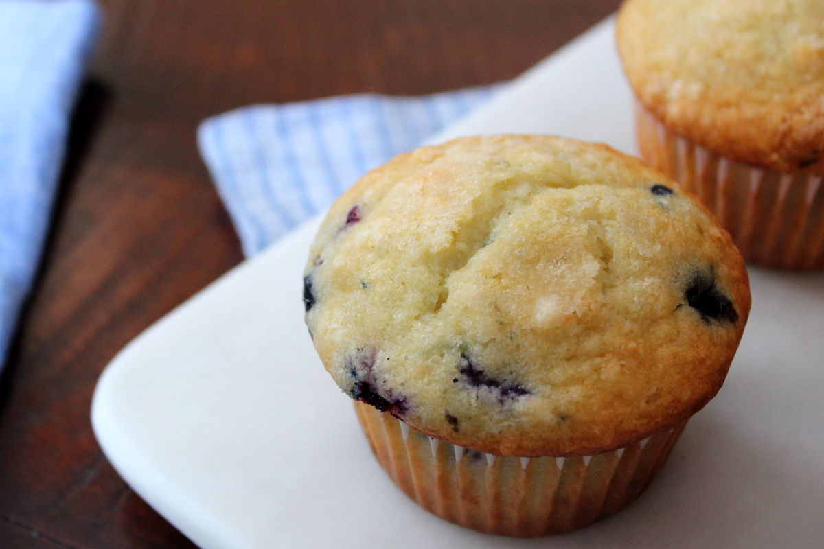 Blueberry Cream Muffins