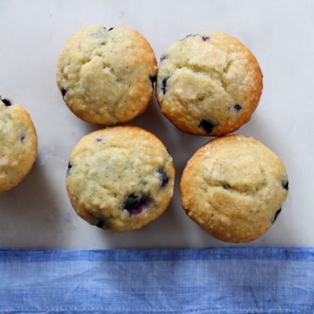 Blueberry Cream Muffins