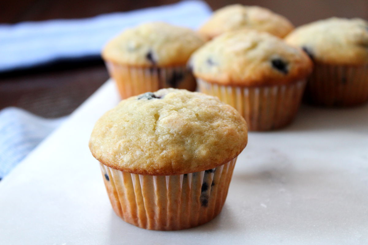 Blueberry Cream Muffins