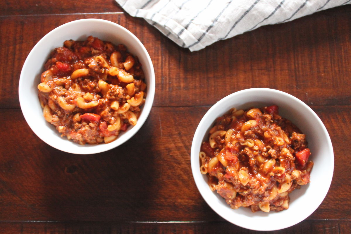 One Pot Savory Goulash