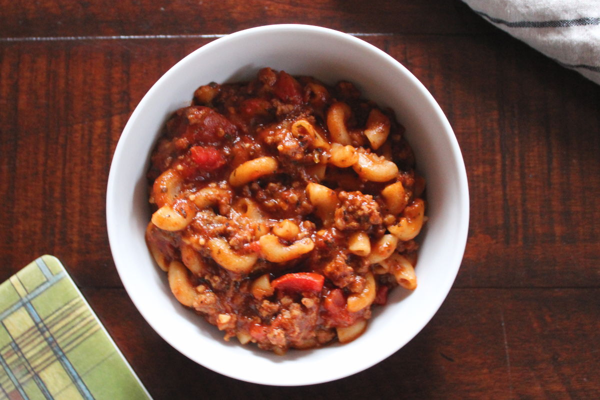 One Pot Savory Goulash