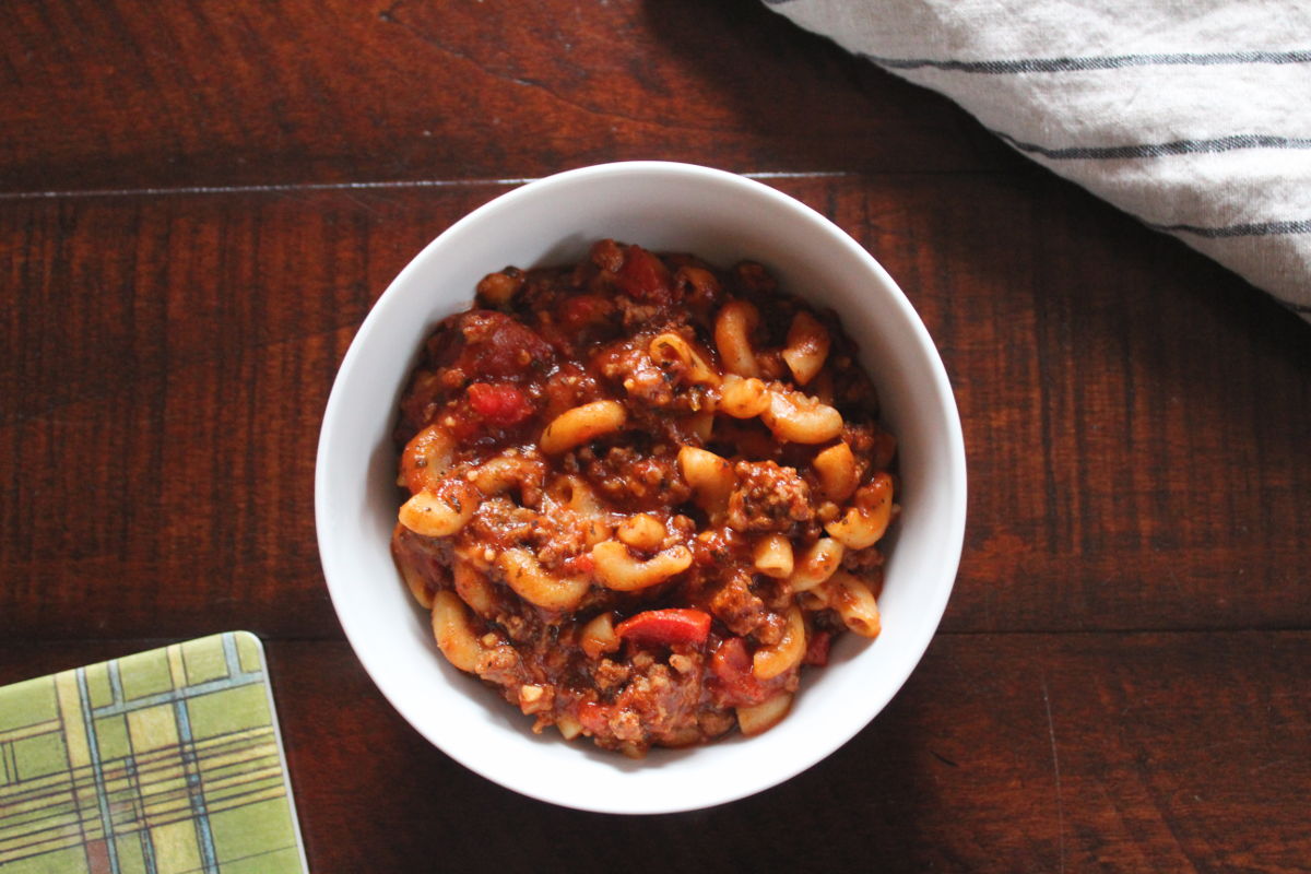 One Pot Savory Goulash