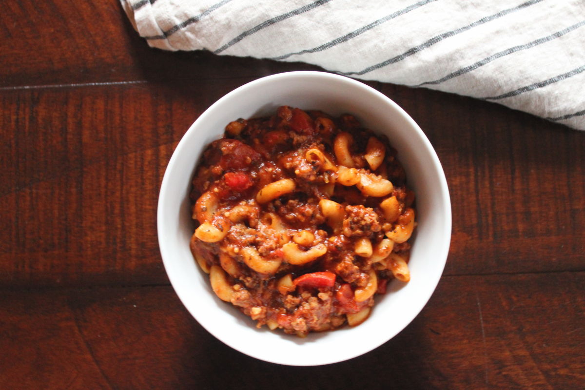 One Pot Savory Goulash