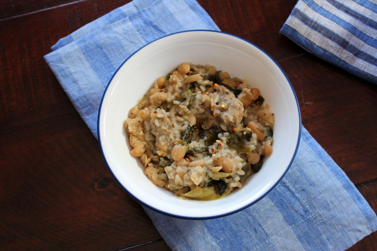 Tuscan Escarole and Sausage Soup