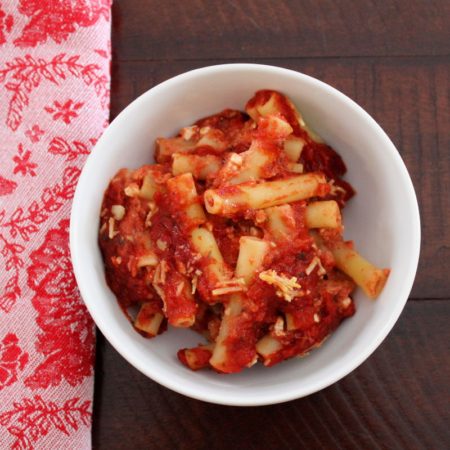 Easy Baked Ziti