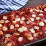 Easy Three Cheese Lasagna