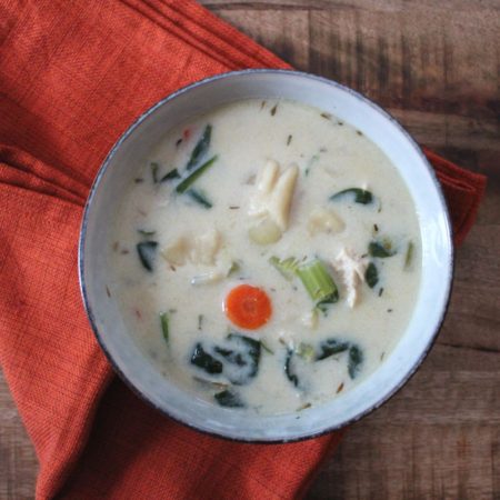 Creamy Chicken and Gnocchi Soup